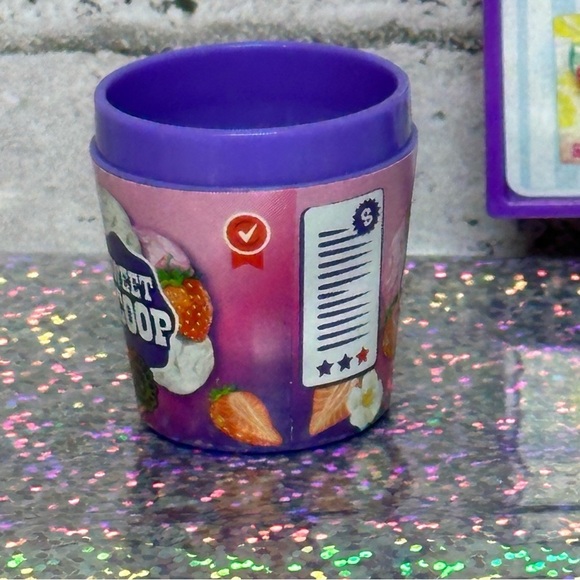 Shopkins Sweet Treat Truck Deluxe Replacement Menu Ice Cream Bucket Shake - Picture 4 of 8